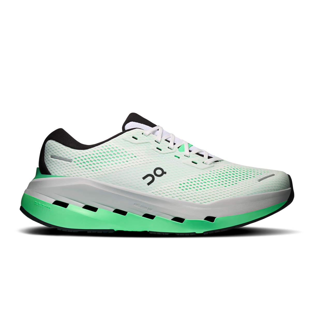 ON Cloudrunner 3 Max White Verdite hombre