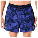 ASICS FUJITRAIL ALL OVER PRINT 5IN SHORT MINDIGHT COBALT HOMBRE