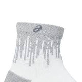 ASICS PERFOTMANCE RUN SOCKS QUARTER BRILLANT WHITE