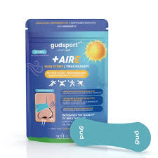 GUDSPORT 30 TIRAS NASALES FLUORESCENT BLUE