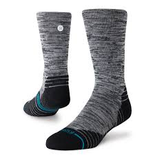 STANCE PERFORMANCE MID CUSHION MERINO BLACK