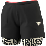 DYNAFIT TRAIL SHORT 2 IN 1  BLACK OUT MUJER