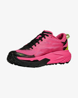 HOKA MAFATE 5 NEON ROSE BLACK MUJER