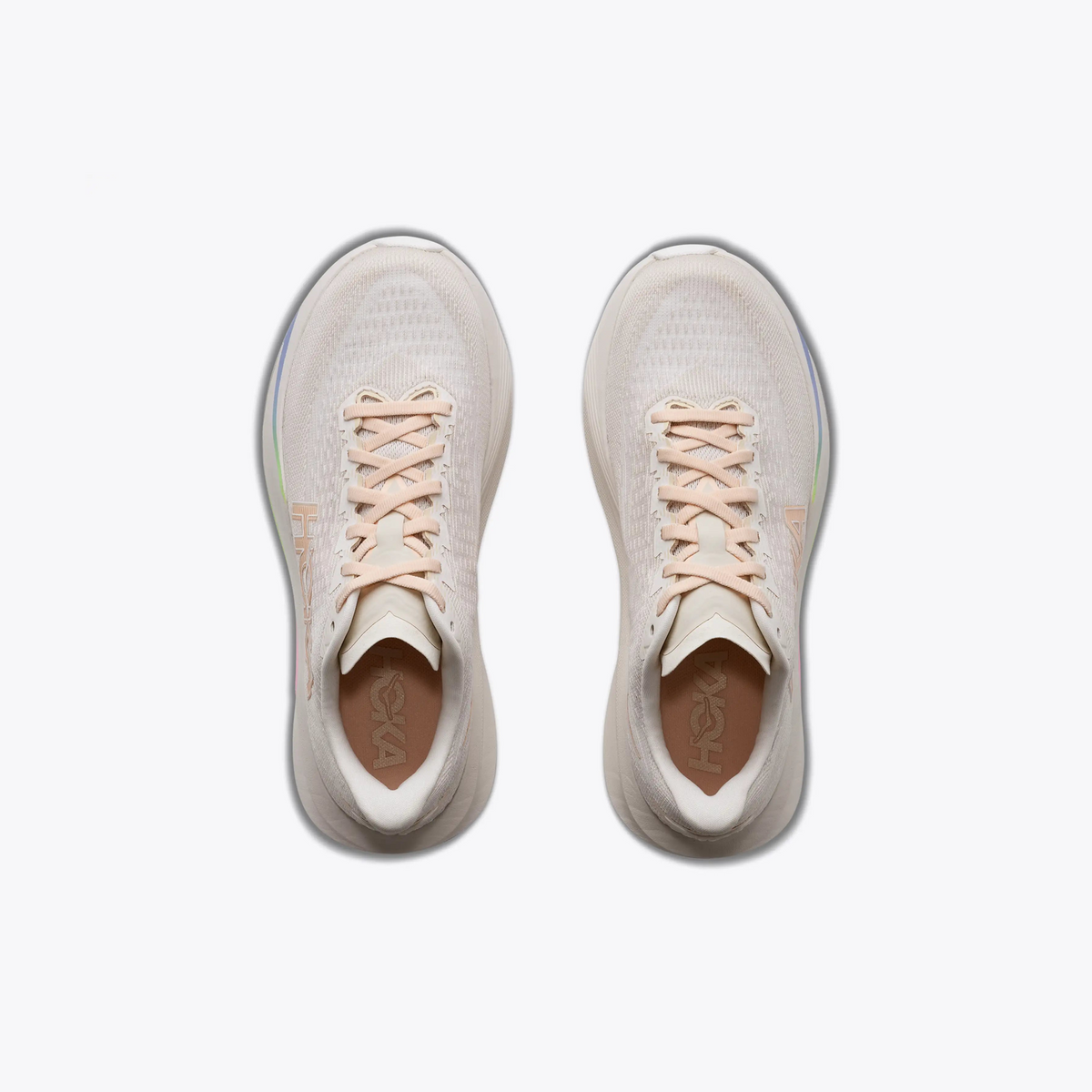 HOKA MACH 7 MUJER Oat Milk | Alabaster