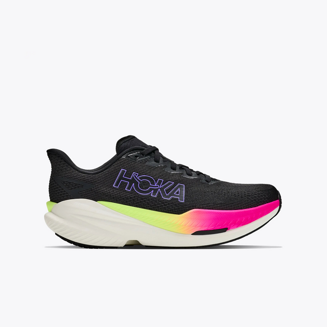 HOKA MACH X 3 HOMBRE Black | Neon Nebula