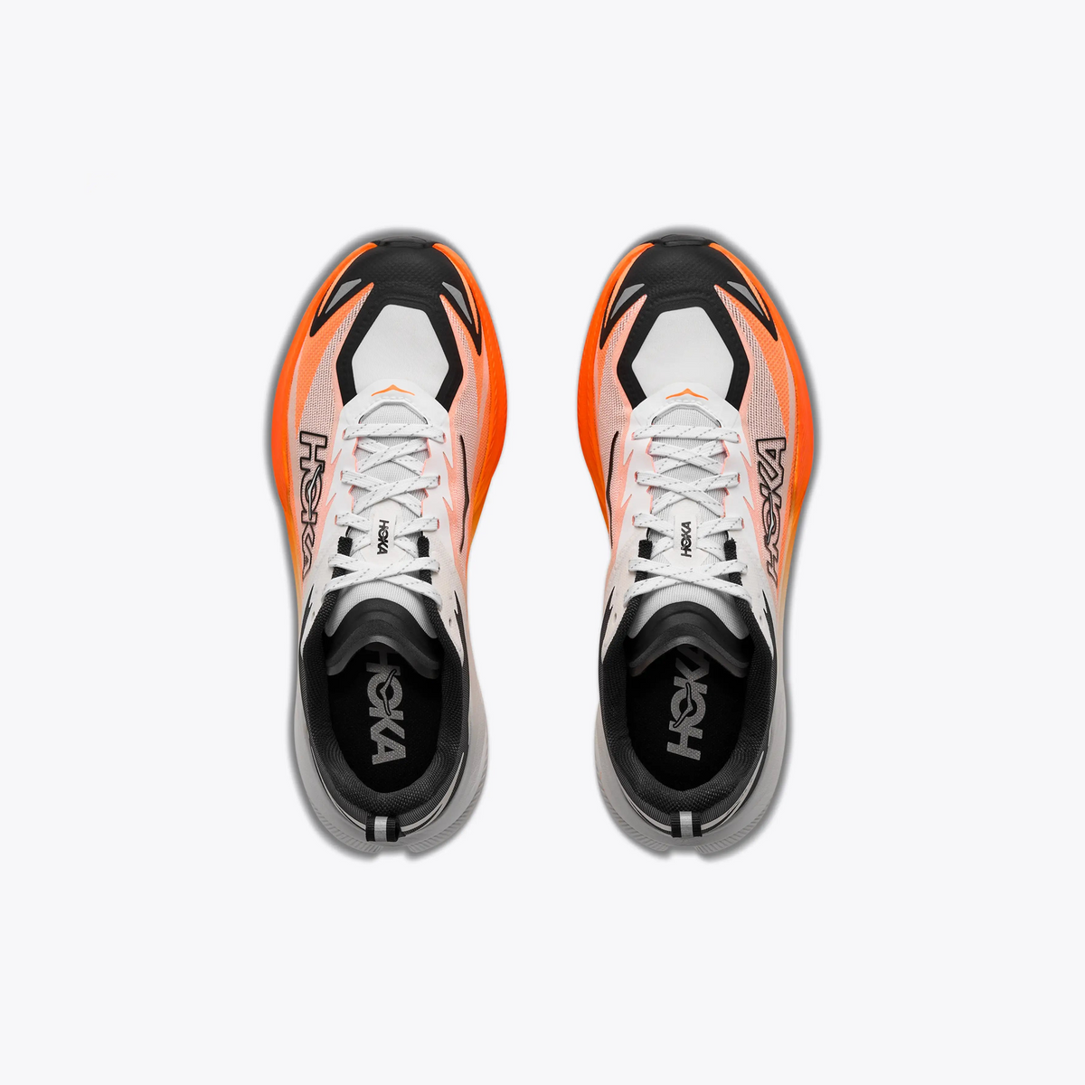 HOKA ZINAL 3 HOMBRE Frost | Neon Tangerine