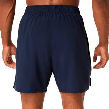 ASICS ICON 7IN SHORT MIDNIGHT CREAM RUNNING MEN