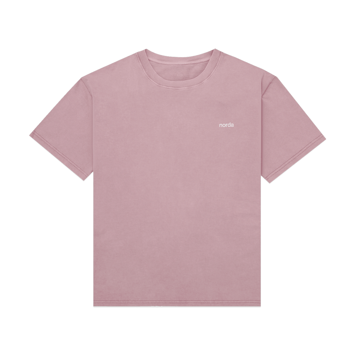 Norda Logo Tee Ash Pink
