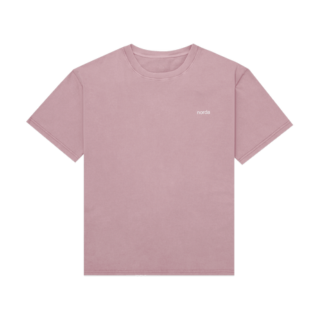 Norda Logo Tee Ash Pink