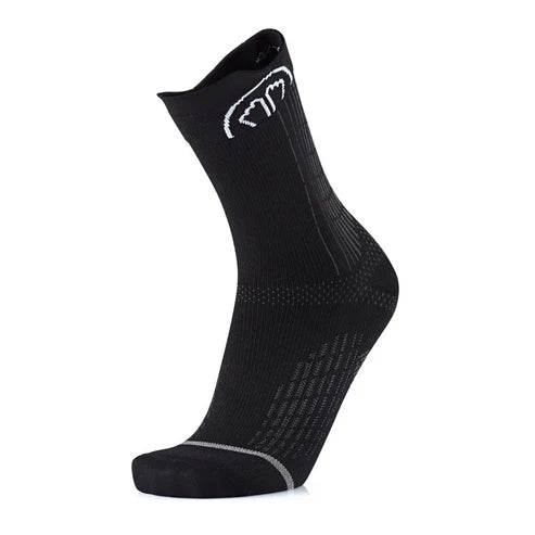SIDAS RUN ANATOMIC SOCKS CREW NOIR