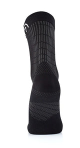 SIDAS RUN ANATOMIC SOCKS CREW NOIR