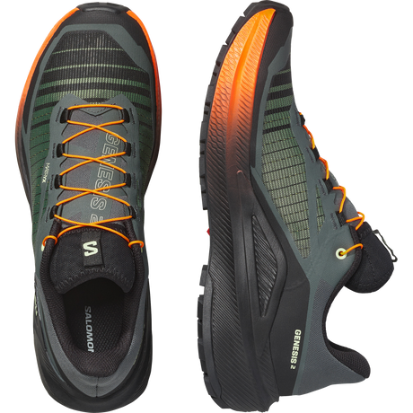 SALOMON GENESIS 2 HOMBRE Urban Chic | Black | Lime Cream