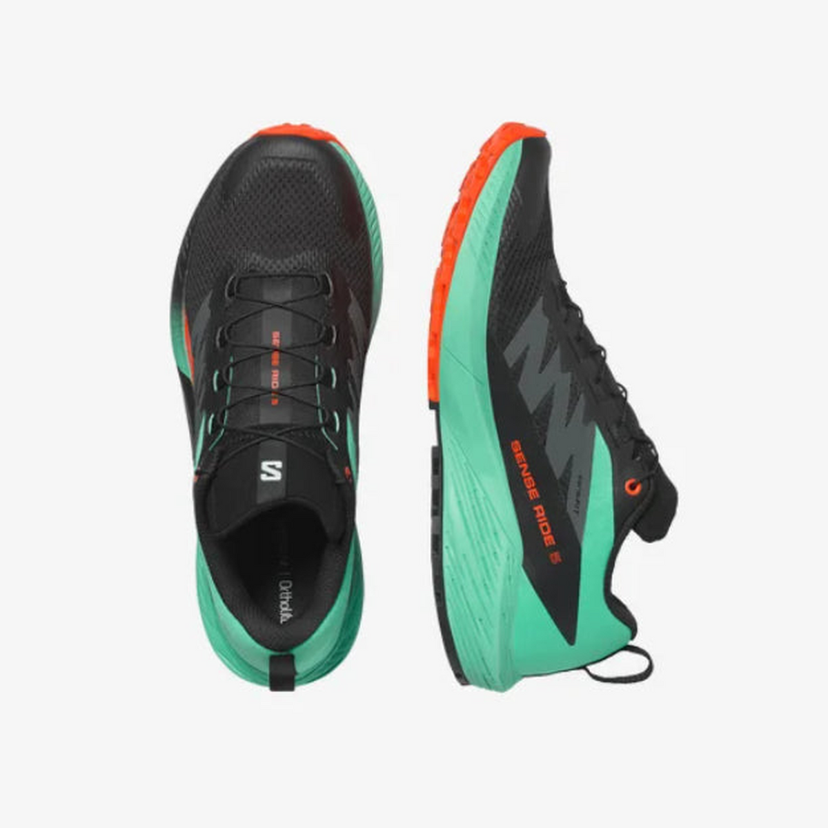 SALOMON SENSE RIDE 5 HOMBRE NEGRO BAY CHERRY