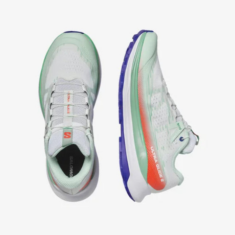 SALOMON ULTRA GLIDE 2 MUJER BLANCO VERDE ELECTRICO CHERRY