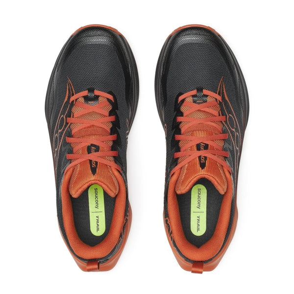 SAUCONY PEREGRINE 16 BLACK RUST HOMBRE