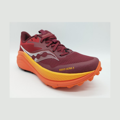 SAUCONY XODUS ULTRA 3 MUJER ROJO