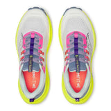 SAUCONY XODUS 4 WHITE CITRON MUJER