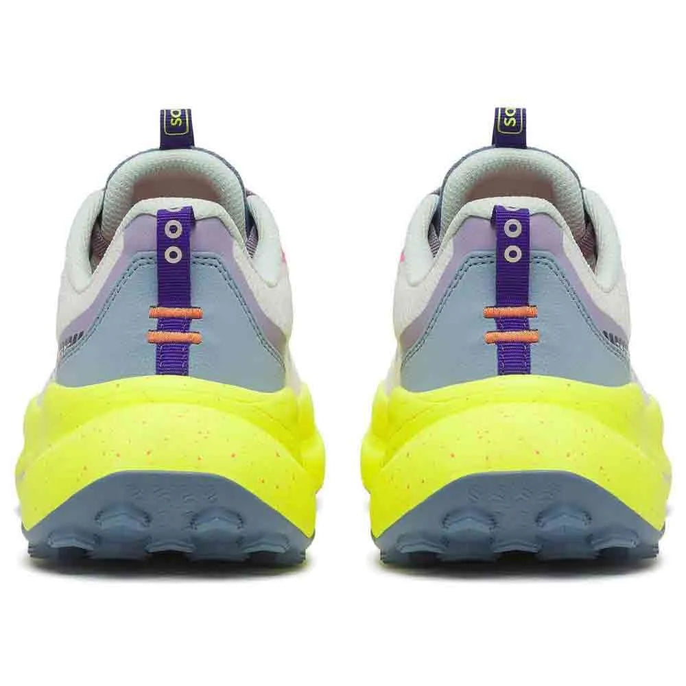 SAUCONY XODUS 4 WHITE CITRON MUJER