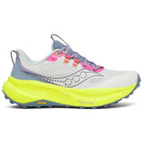 SAUCONY XODUS 4 WHITE CITRON MUJER