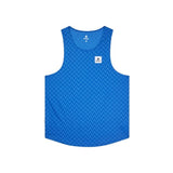 SAYSKY ZIG ZAG COMBAT SINGLET BLUE HOMBRE