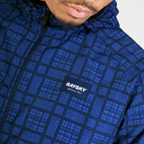 SAYSKY Pace Jacket Blue Checker hombre - vista modelo 4