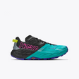 HOKA Speedgoat 7 Mujer - Black / Electric Aqua - imagen completa