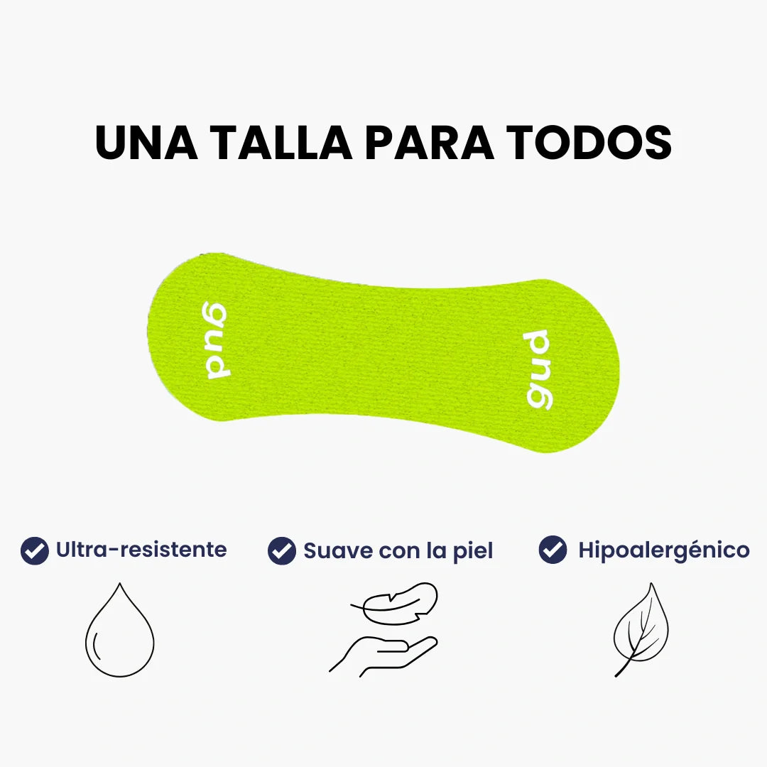 GUDSPORT 30 TIRAS NASALES AMARILLAS