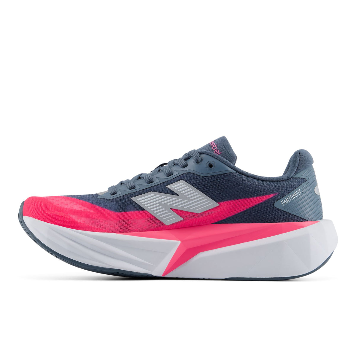 NEW BALANCE FUELCELL REBEL V5 MUJER Shadow Blue | Pink Heat