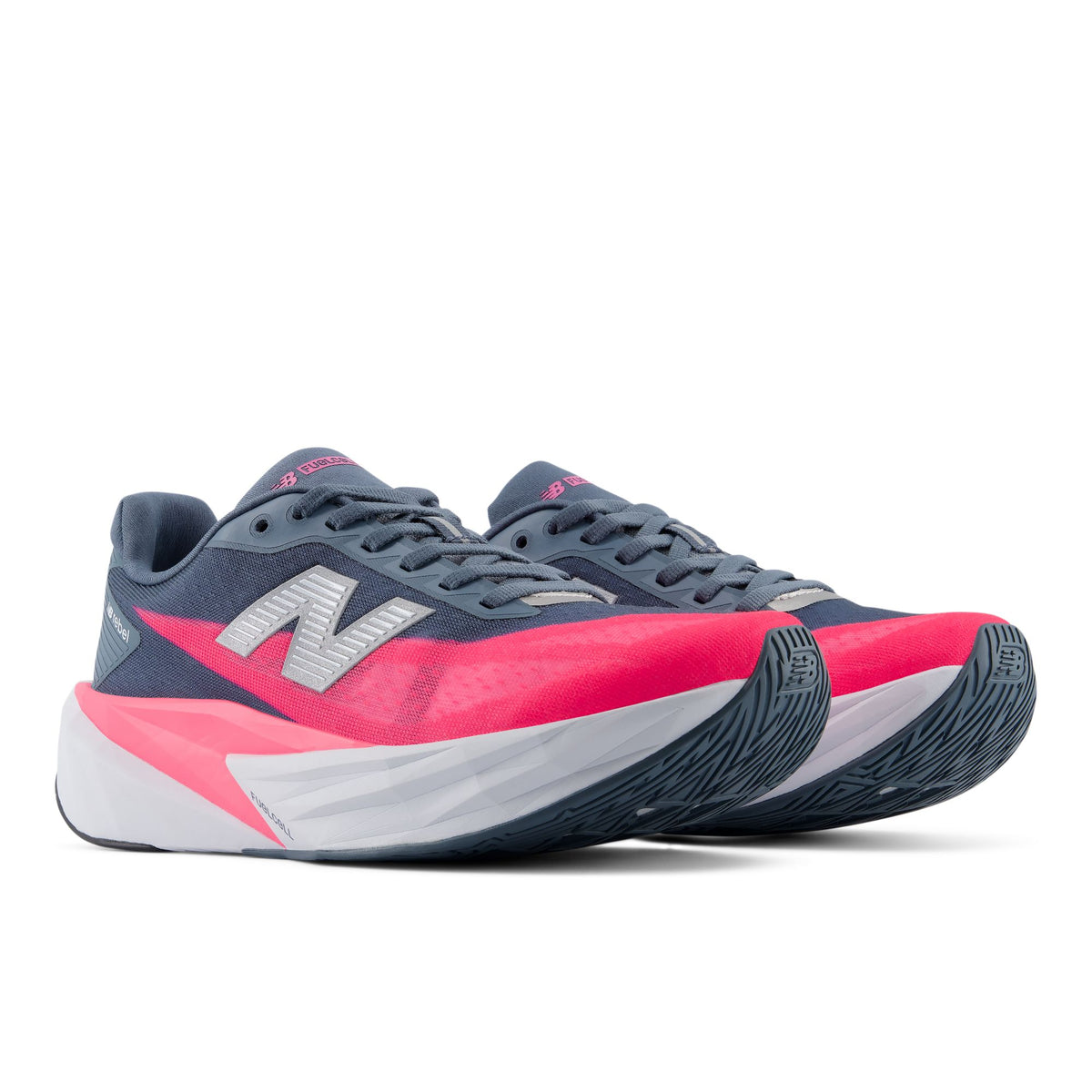 NEW BALANCE FUELCELL REBEL V5 MUJER Shadow Blue | Pink Heat