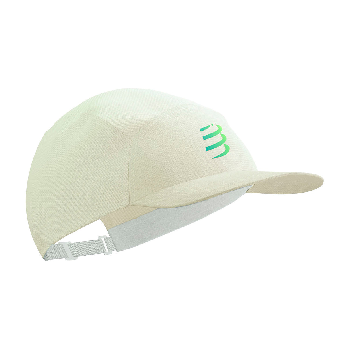 COMPRESSPORT 5 PANEL CAP STAR WHITE BLUE GREEN